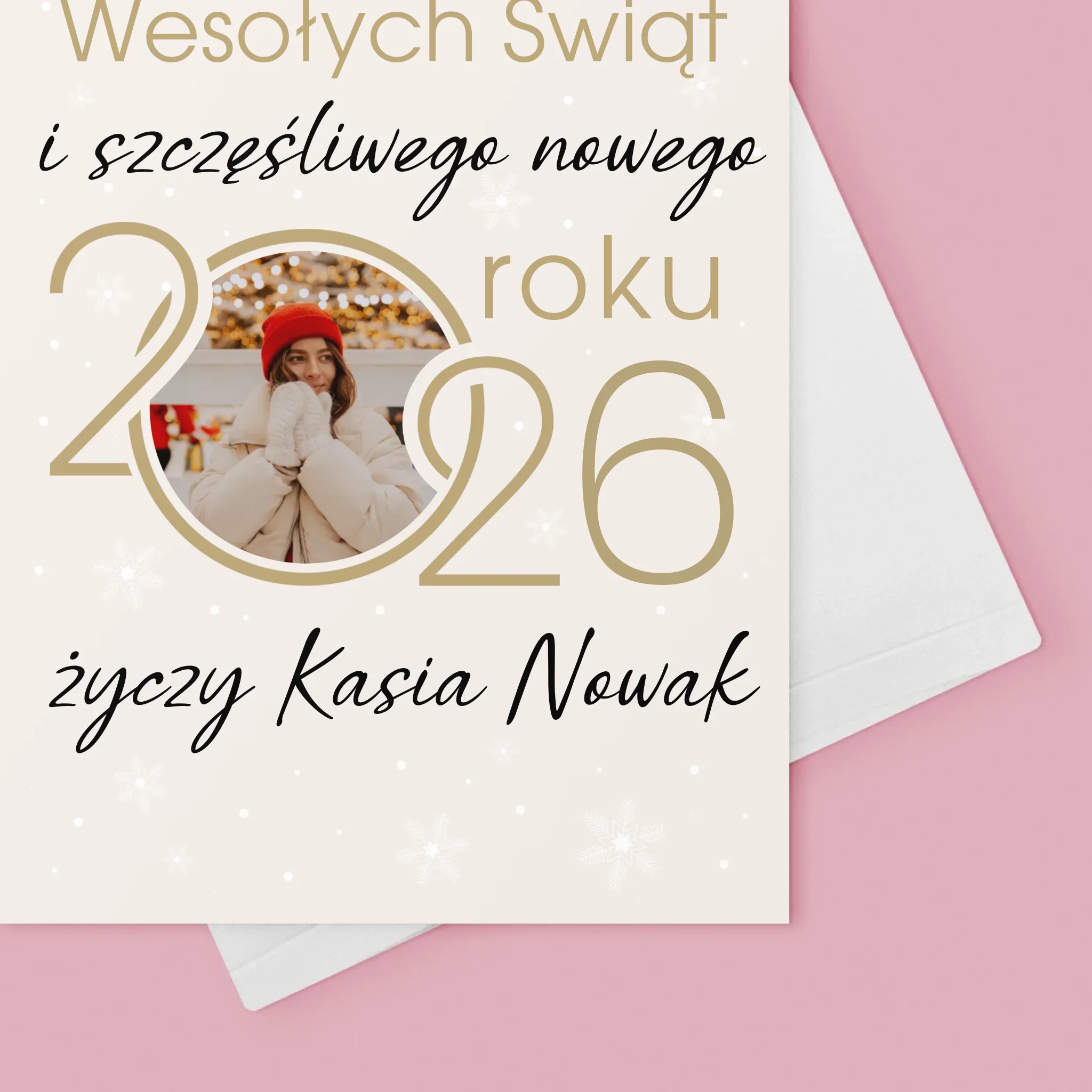 Fotokolaż: Szczęśliwego Nowego Roku - Kartka Z Życzeniami - Image 4
