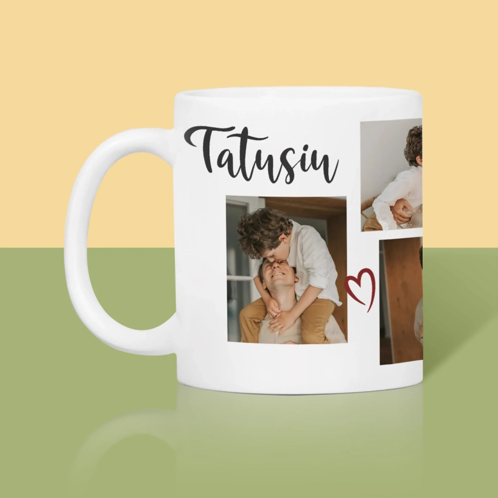 Fotokolaż: Tatusiu - Kubek z Nadrukiem