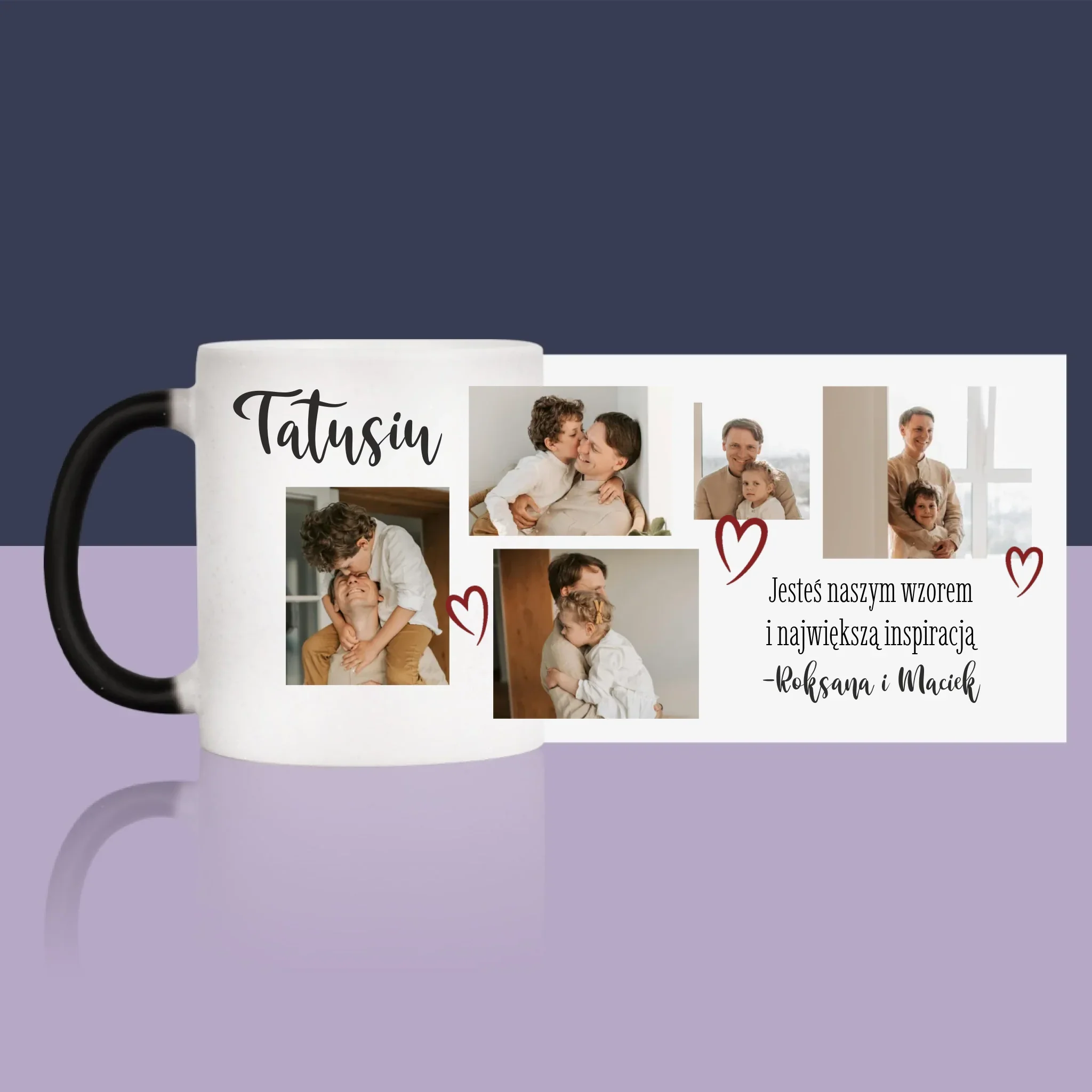 Fotokolaż: Tatusiu - Kubek z Nadrukiem - Image 13