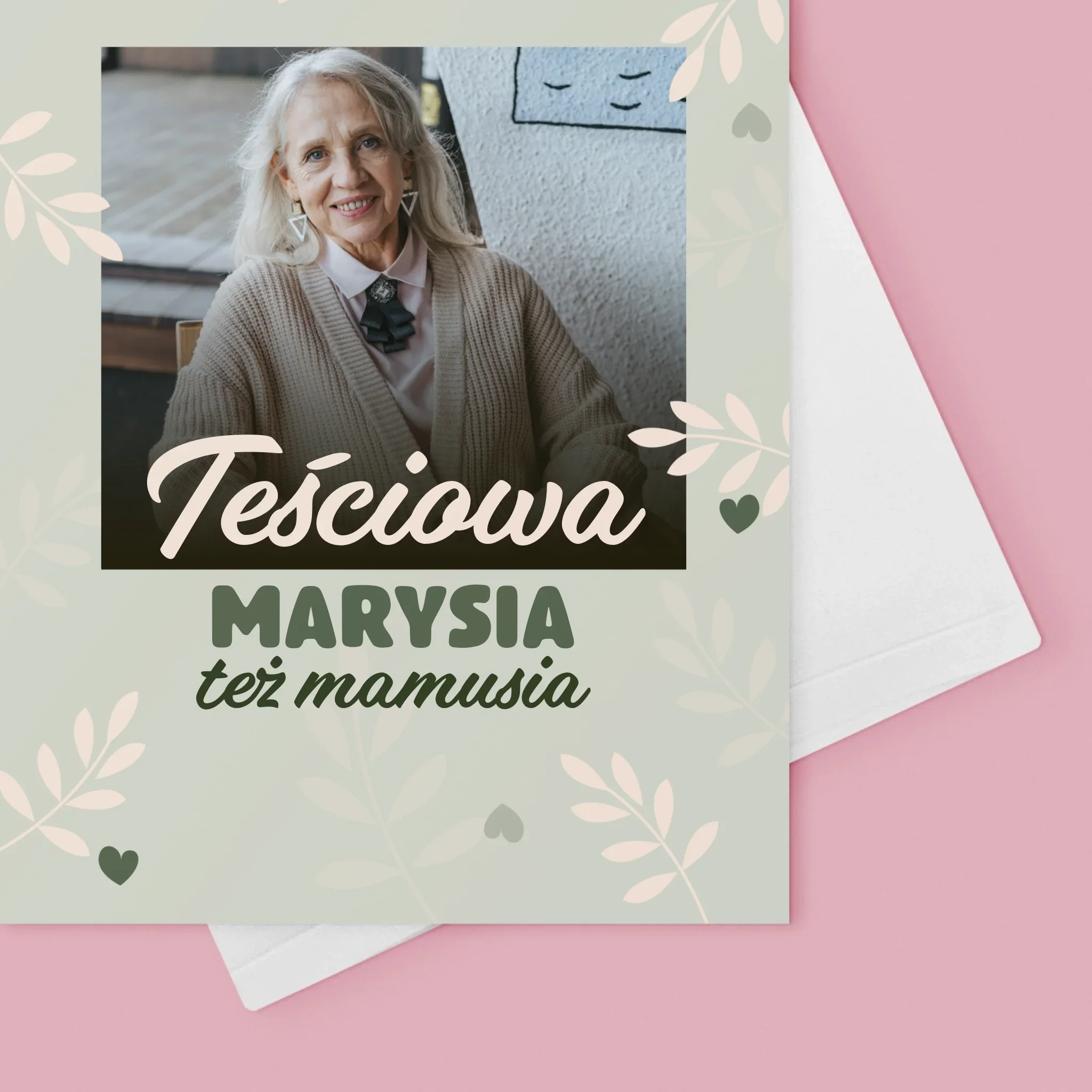 Fotokolaż: Teściowa Też Mamusia - Kartka z Życzeniami - Image 4