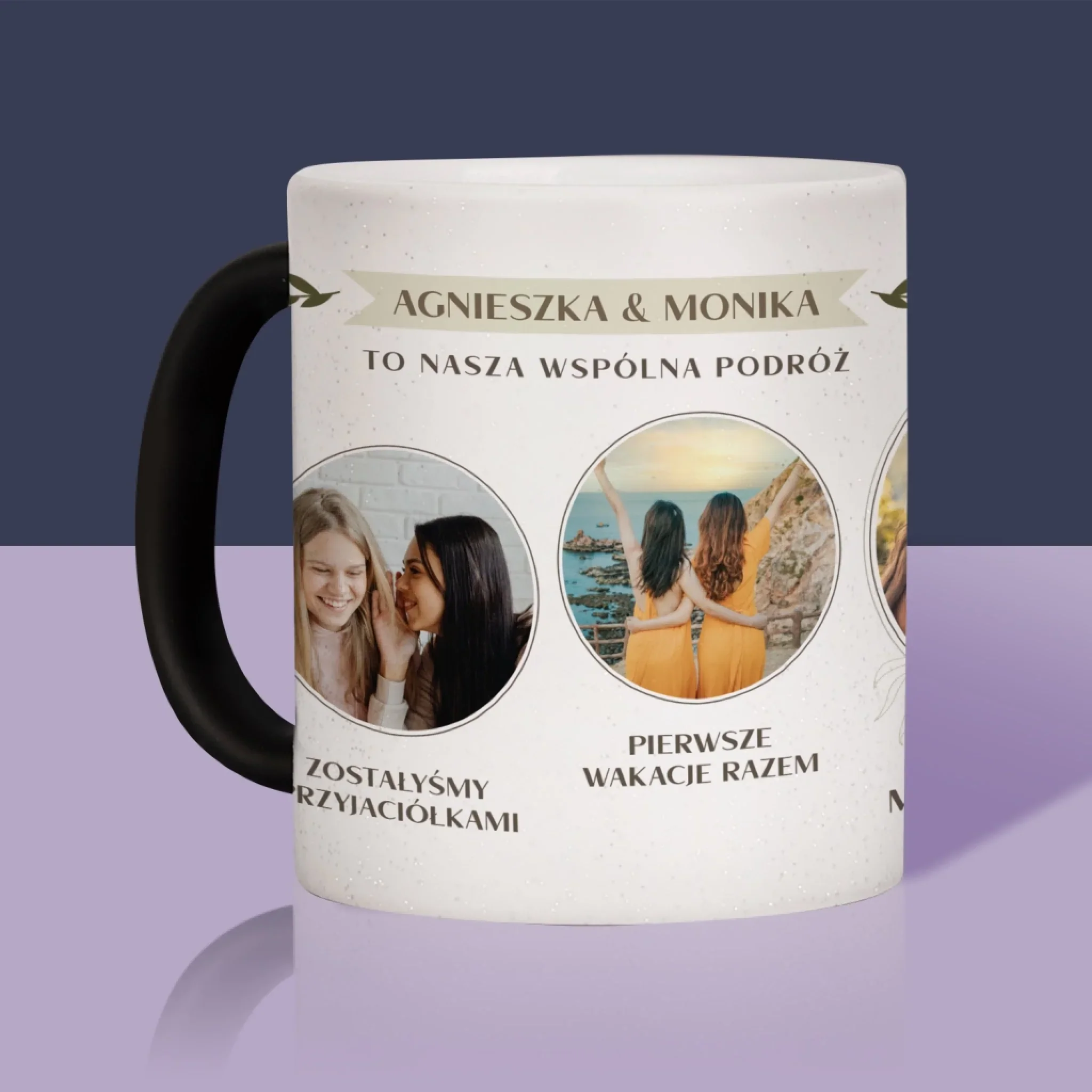 Fotokolaż: To Nasza Wspólna Podróż - Kubek z Nadrukiem - Image 12