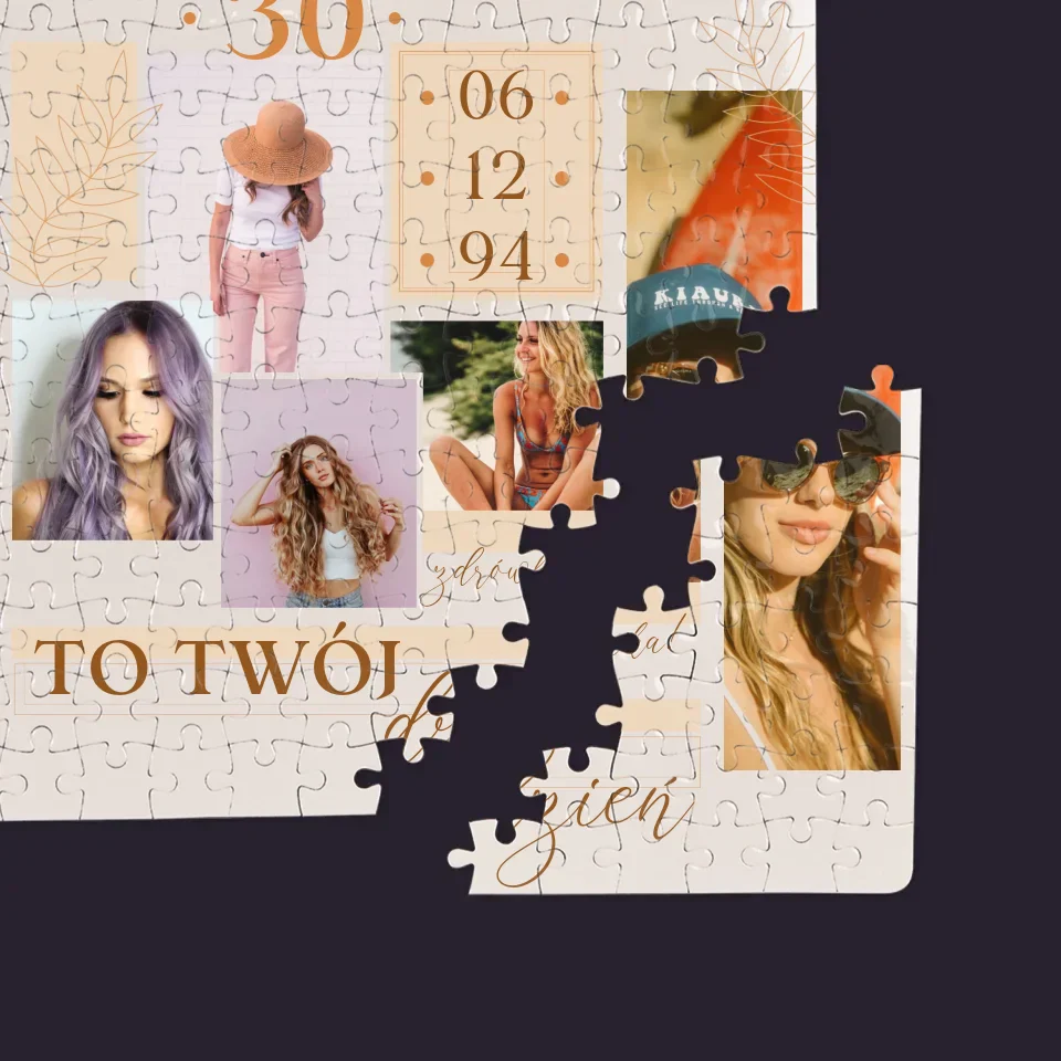 Fotokolaż: To Twój Dzień - Personalizowane Puzzle - Image 2