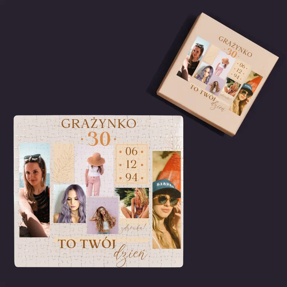Fotokolaż: To Twój Dzień - Personalizowane Puzzle - Image 4