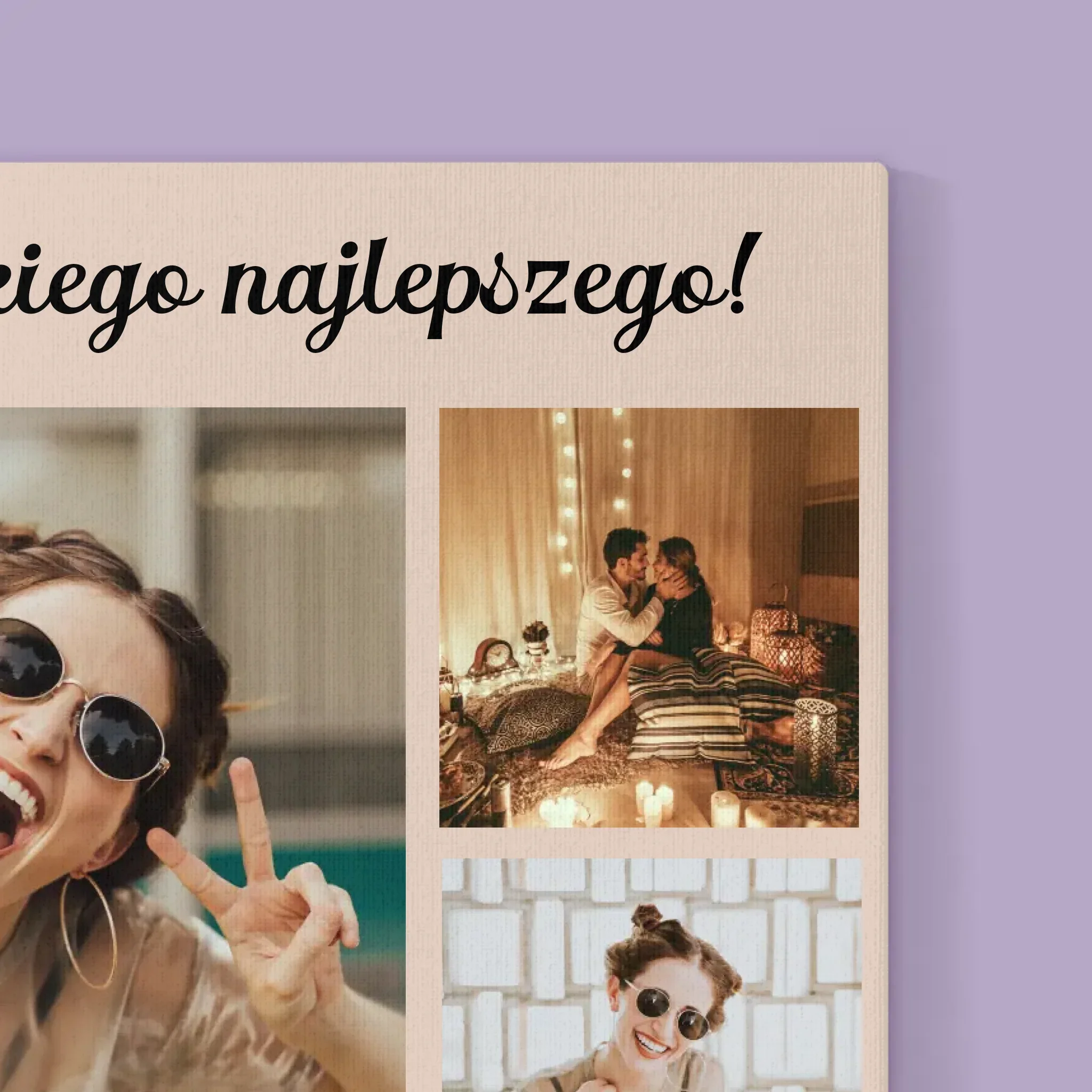 Fotokolaż: Urodzinowy - Wydruk Obramowany - Image 14