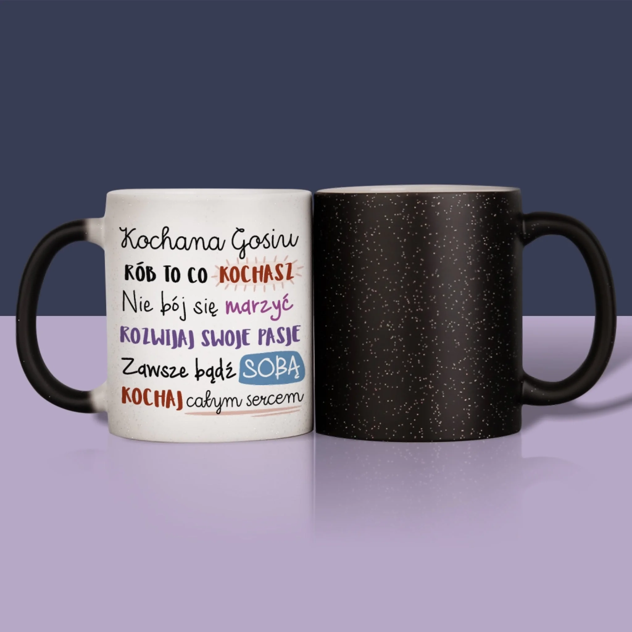 Fotokolaż: Urodziny Życzenia - Kubek z Nadrukiem - Image 13