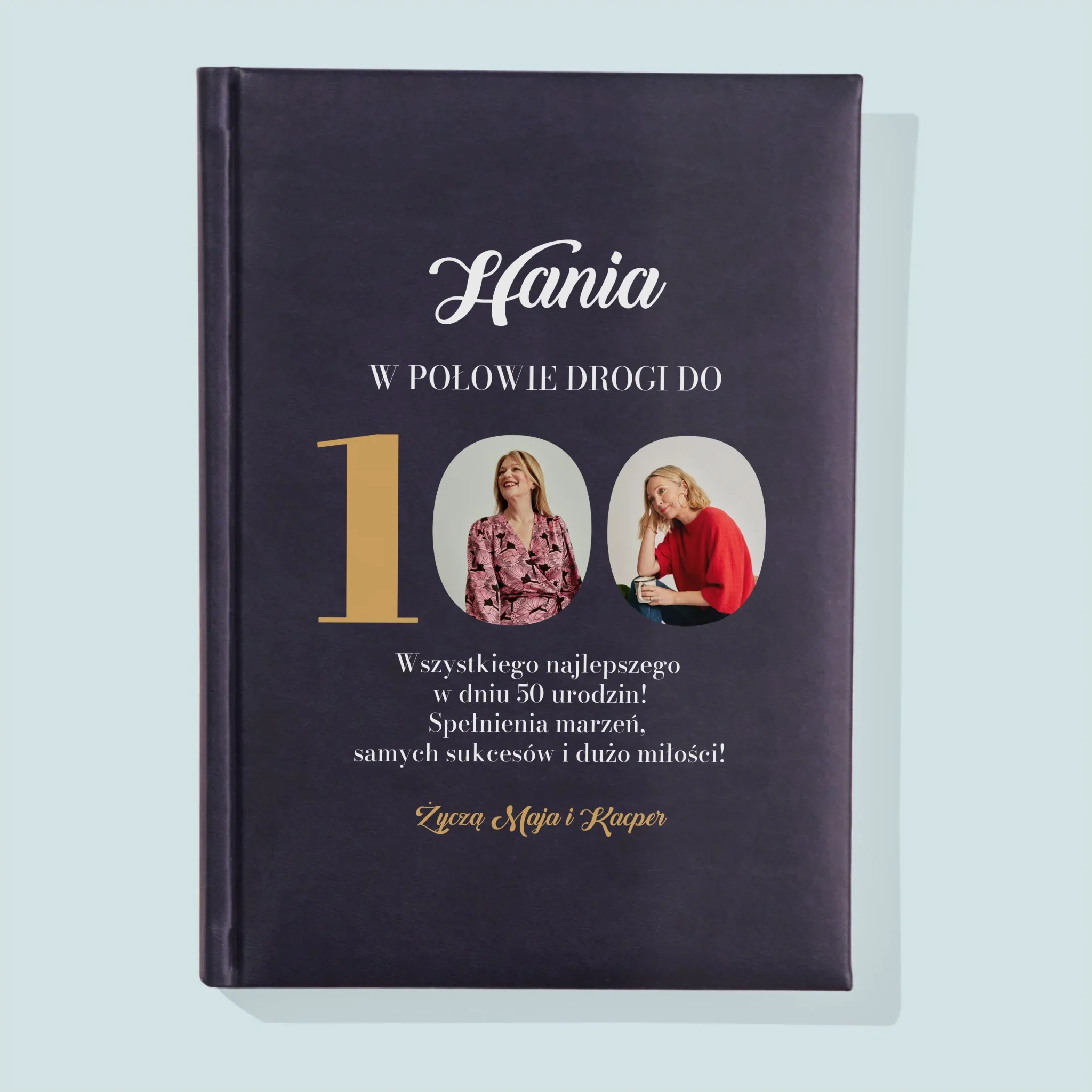 Fotokolaż: W Połowie Drogi Do 100 - Notes Książkowy - Image 2