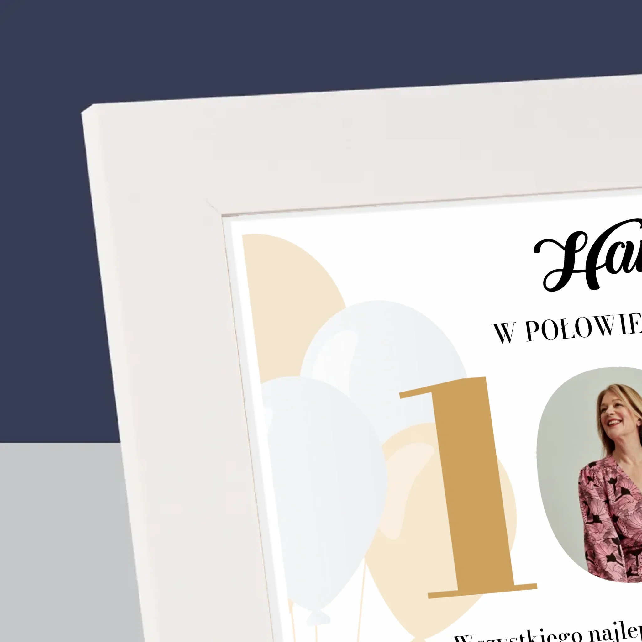 Fotokolaż: W Połowie Drogi Do 100 - Ramka Na Zdjęcie (Poziom) - Image 4