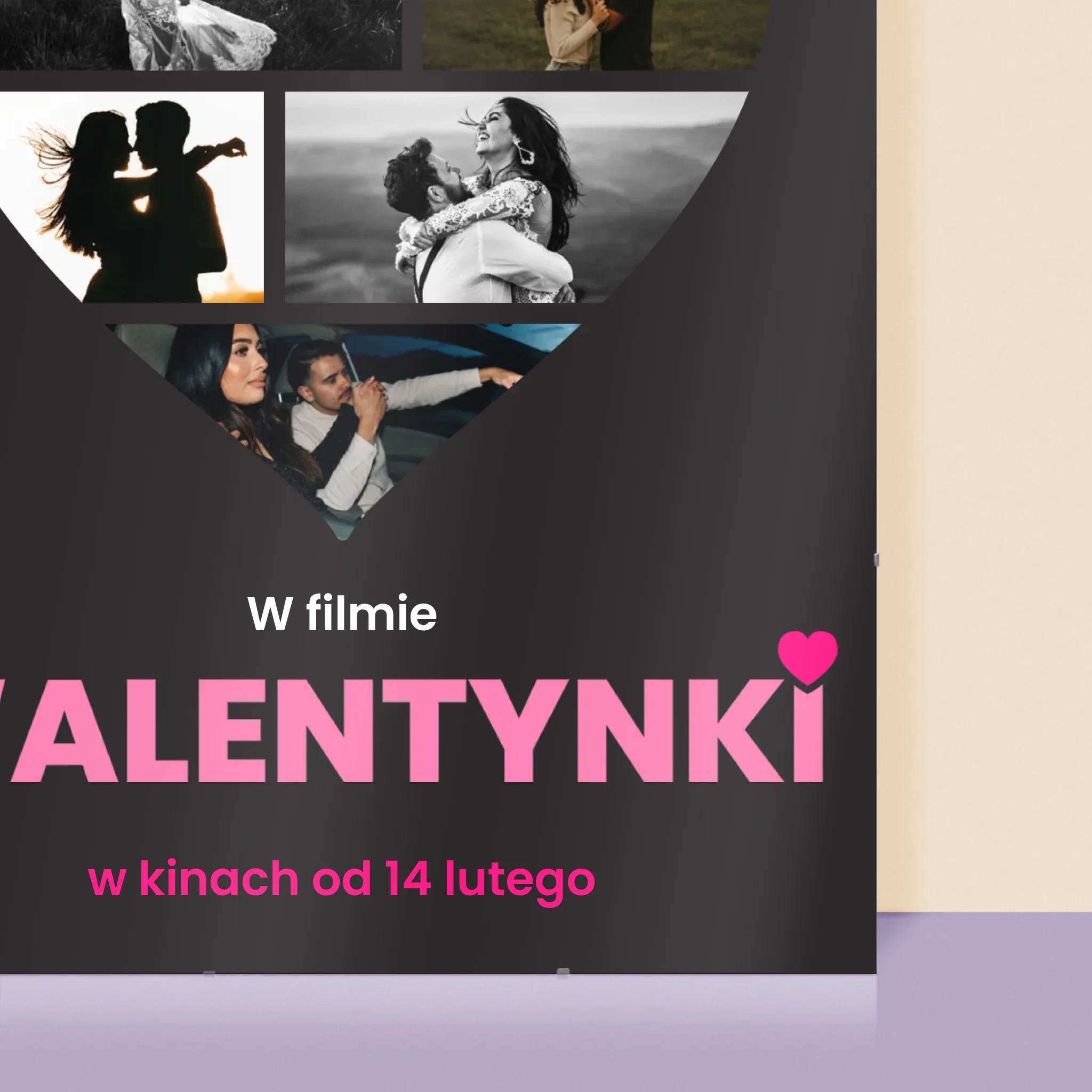 Fotokolaż: Walentynki Plakat Filmowy - Plakat - Image 2