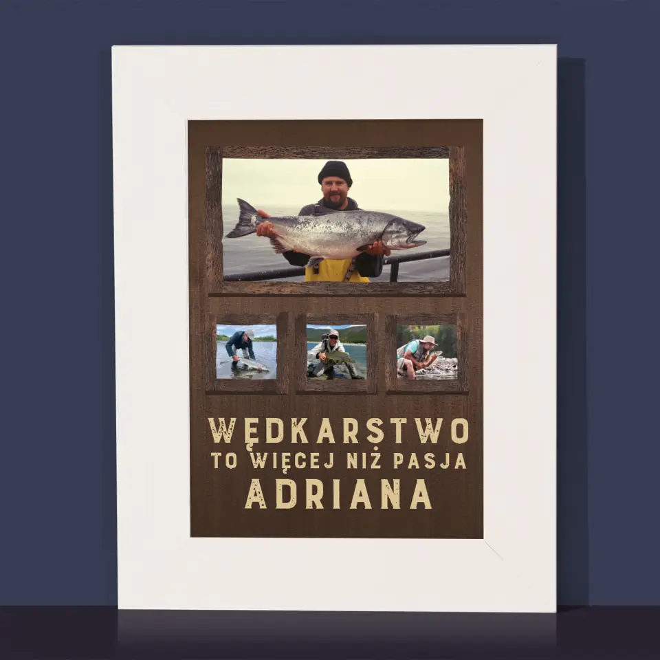 Fotokolaż: Wędkarstwo - Ramka Na Zdjęcie - Image 2