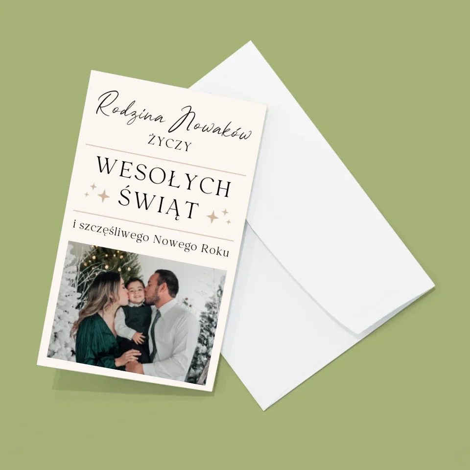 Fotokolaż: Wesołych Świąt Życzenia - Duża Harmonijka Ze Zdjęć - Image 2