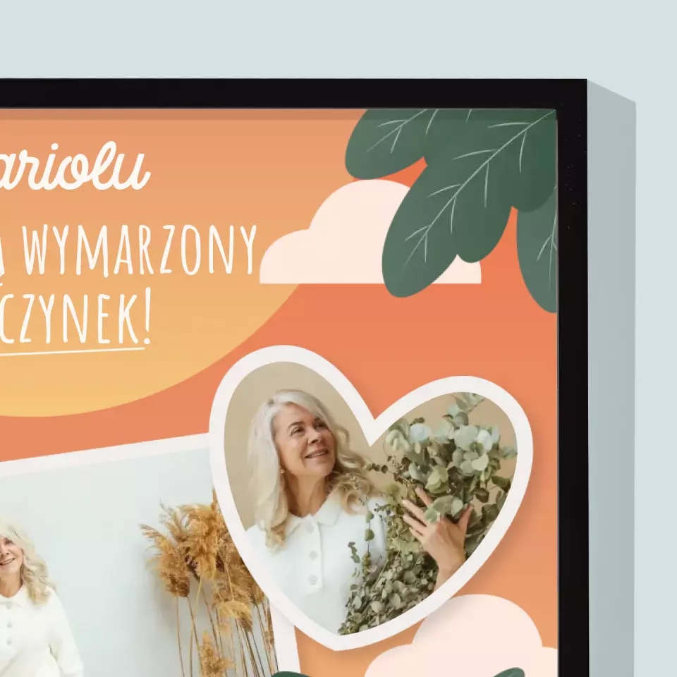 Fotokolaż: Wymarzony Odpoczynek - Wydruk Obramowany 30X40 - Image 2