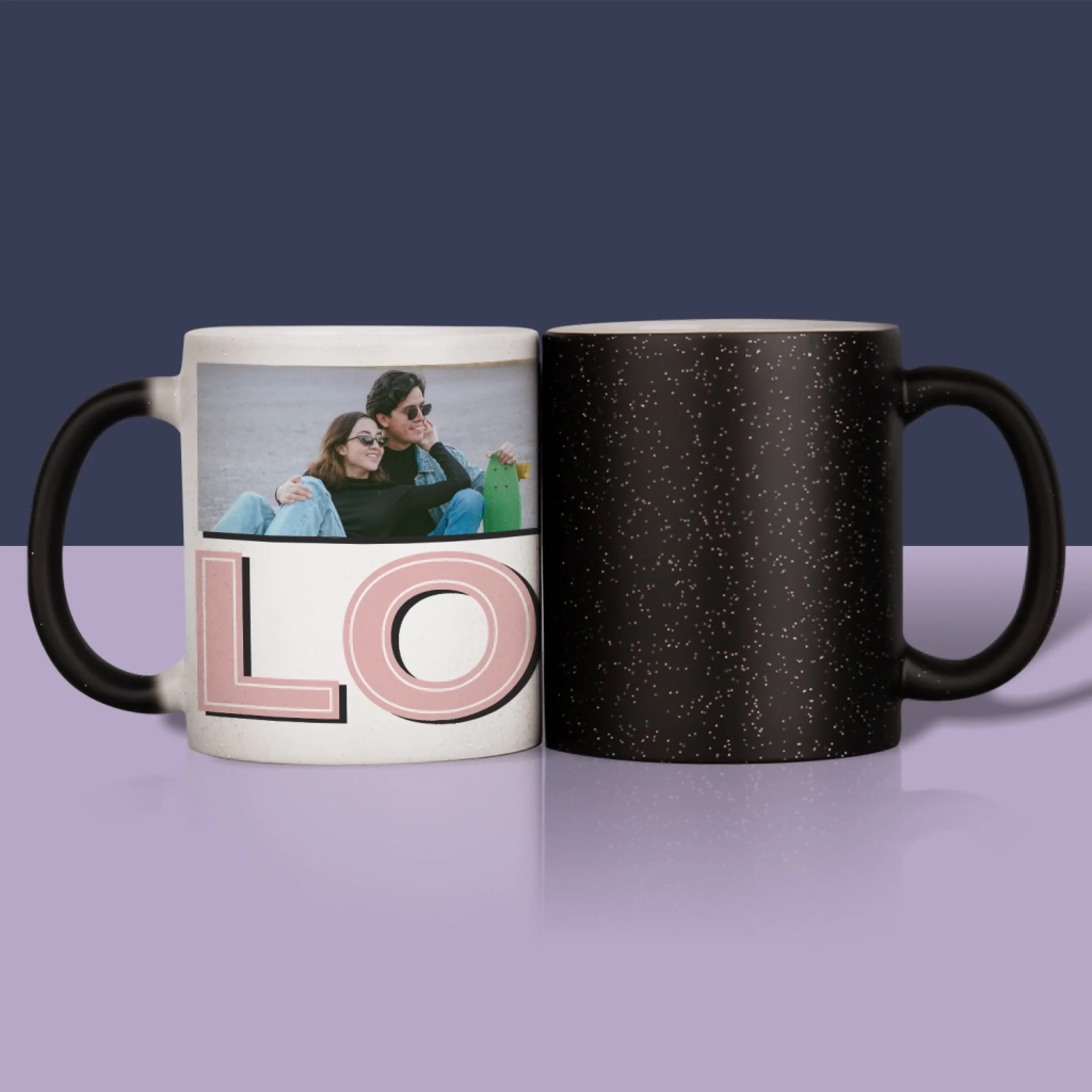 Fotokolaż: z Napisem Love - Kubek z Nadrukiem - Image 12