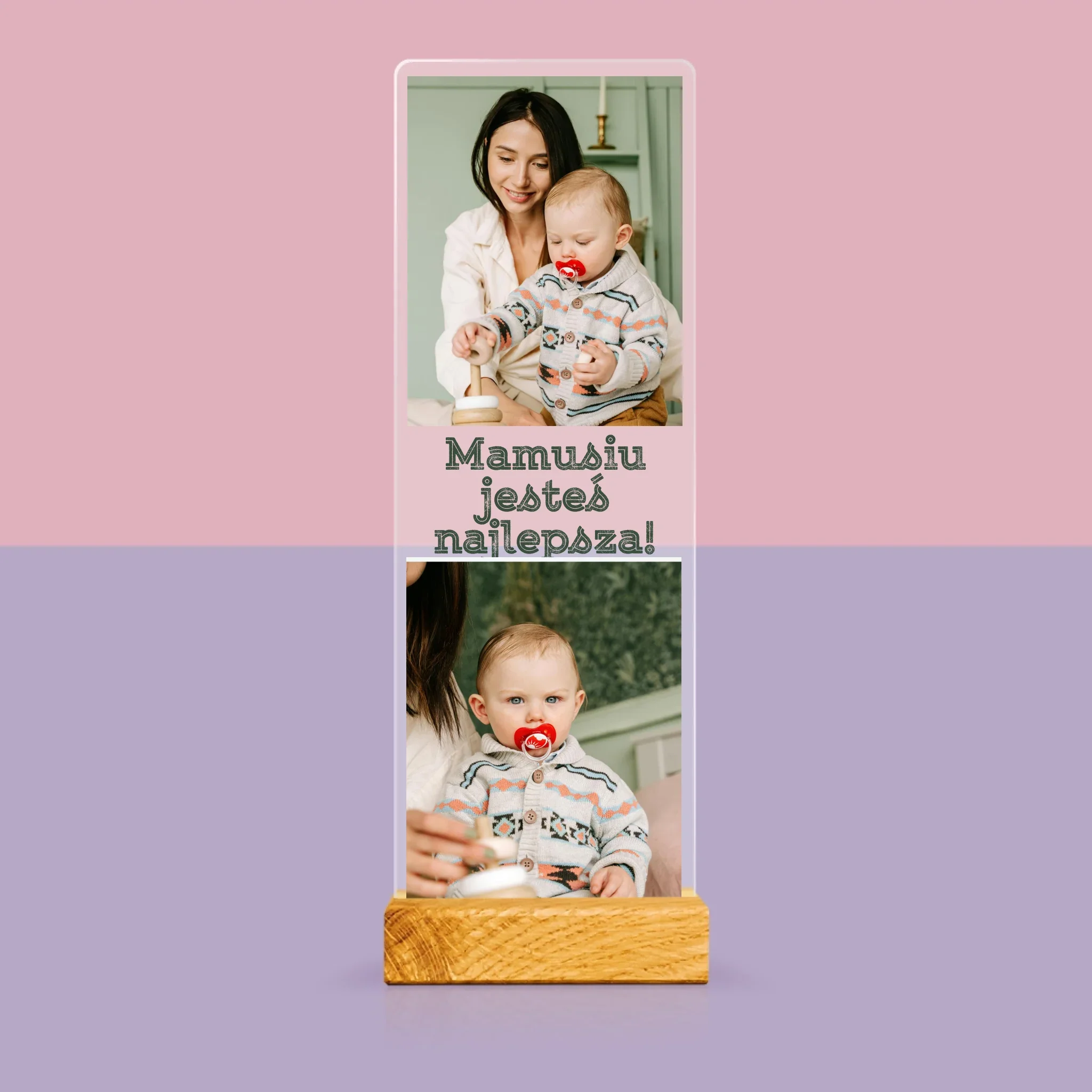Fotokolaż: Zdjęcia Dla Mamy - Zdjęcie Na Szkle Akrylowym Fotobudka - Image 3