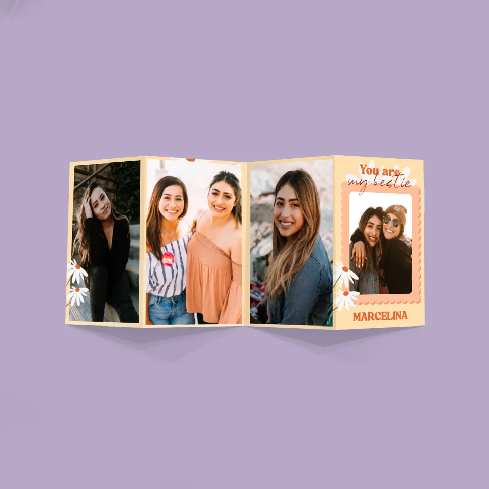 Fotokolaż: Zdjęcie Besties - Duża Harmonijka Ze Zdjęć
