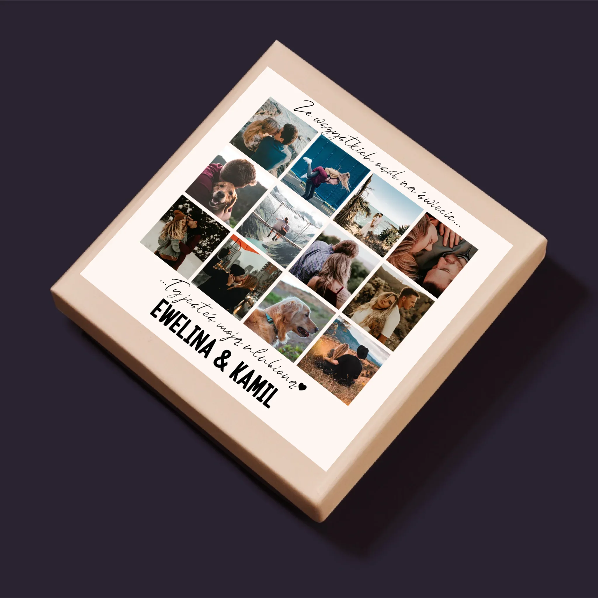 Fotokolaż: Ze Wszystkich Osób Na Świecie - Personalizowane Puzzle - Image 5