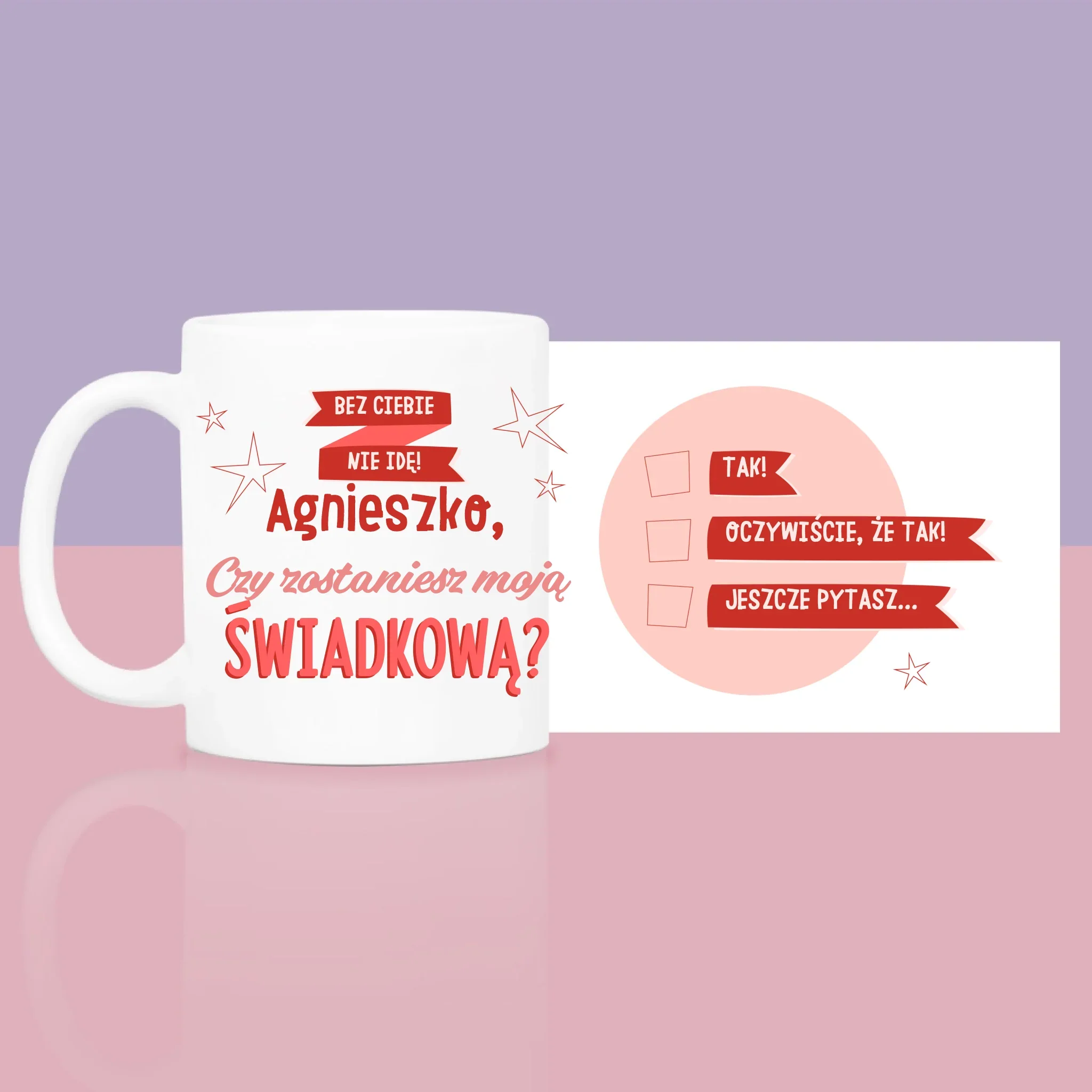 Imię i Podpis: Bez Ciebie Nie Idę - Zestaw prezentowy z kubkiem i różanym spa - Image 5