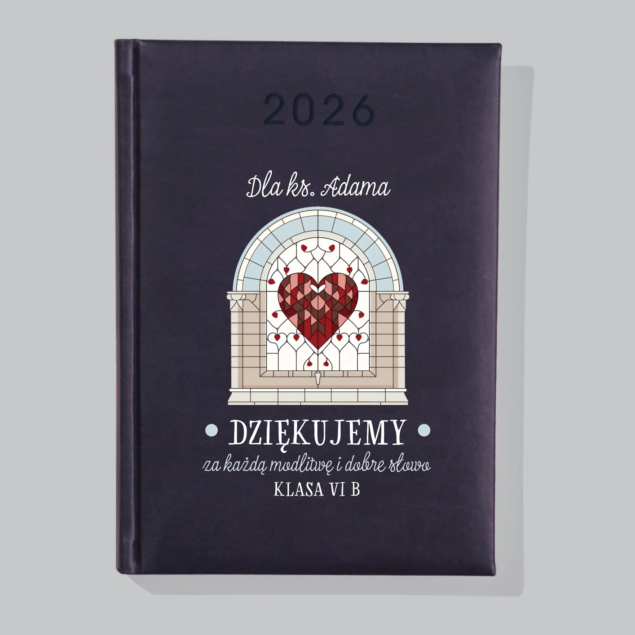 Imię i Podpis: Dziękujemy Za Każdą Modlitwę - Kalendarz Książkowy - Image 2