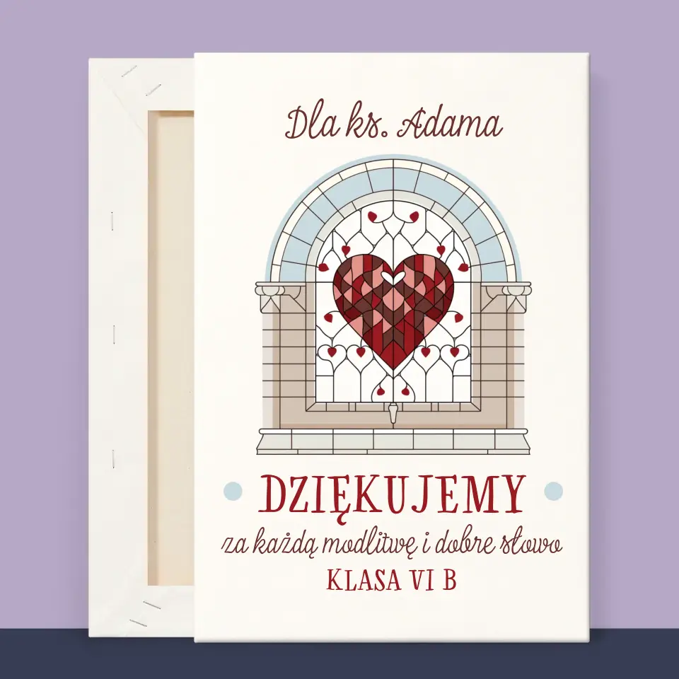 Imię i Podpis: Dziękujemy Za Każdą Modlitwę - Wydruk Obramowany - Image 12