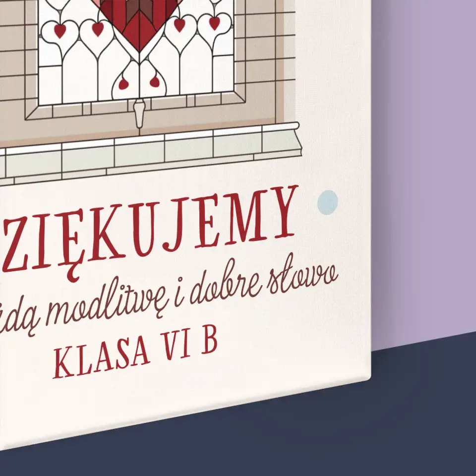 Imię i Podpis: Dziękujemy Za Każdą Modlitwę - Wydruk Obramowany - Image 16