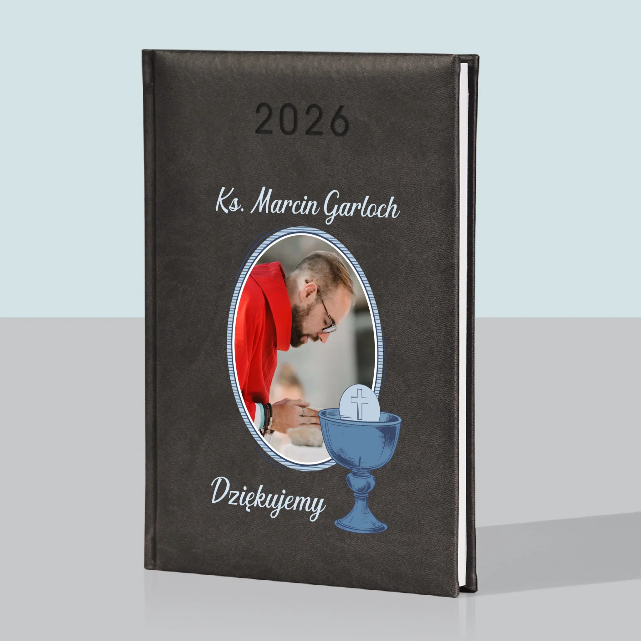 Imię i Podpis: Ksiądz Dziękujemy - Kalendarz Książkowy - Image 6
