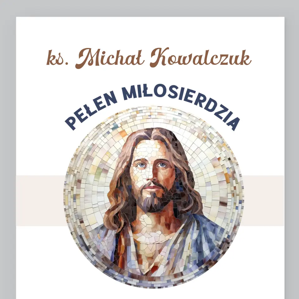 Imię i Podpis: Ksiądz Pełen Miłosierdzia - Wydruk Obramowany - Image 2
