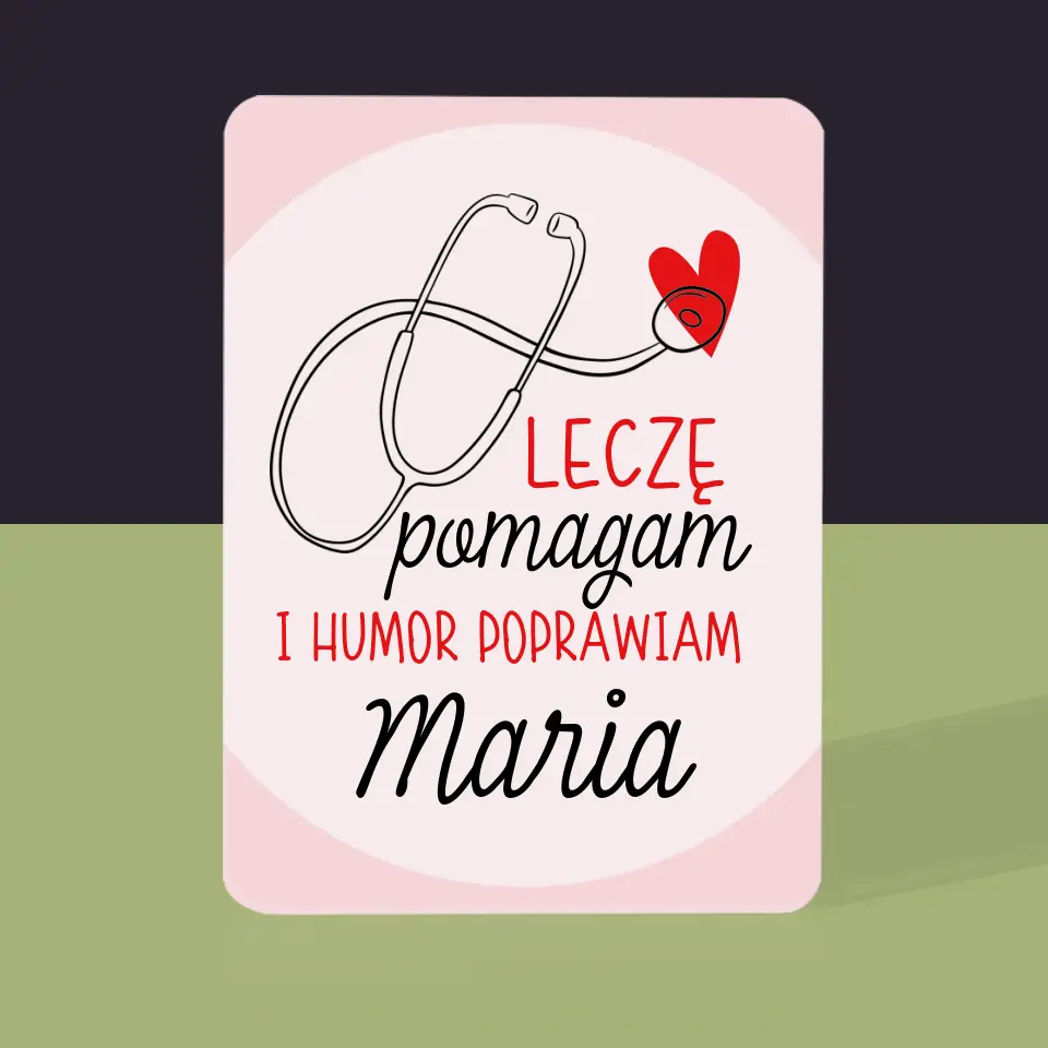 Imię i Podpis: Leczę Pomagam - Karty Do Gry - Image 5