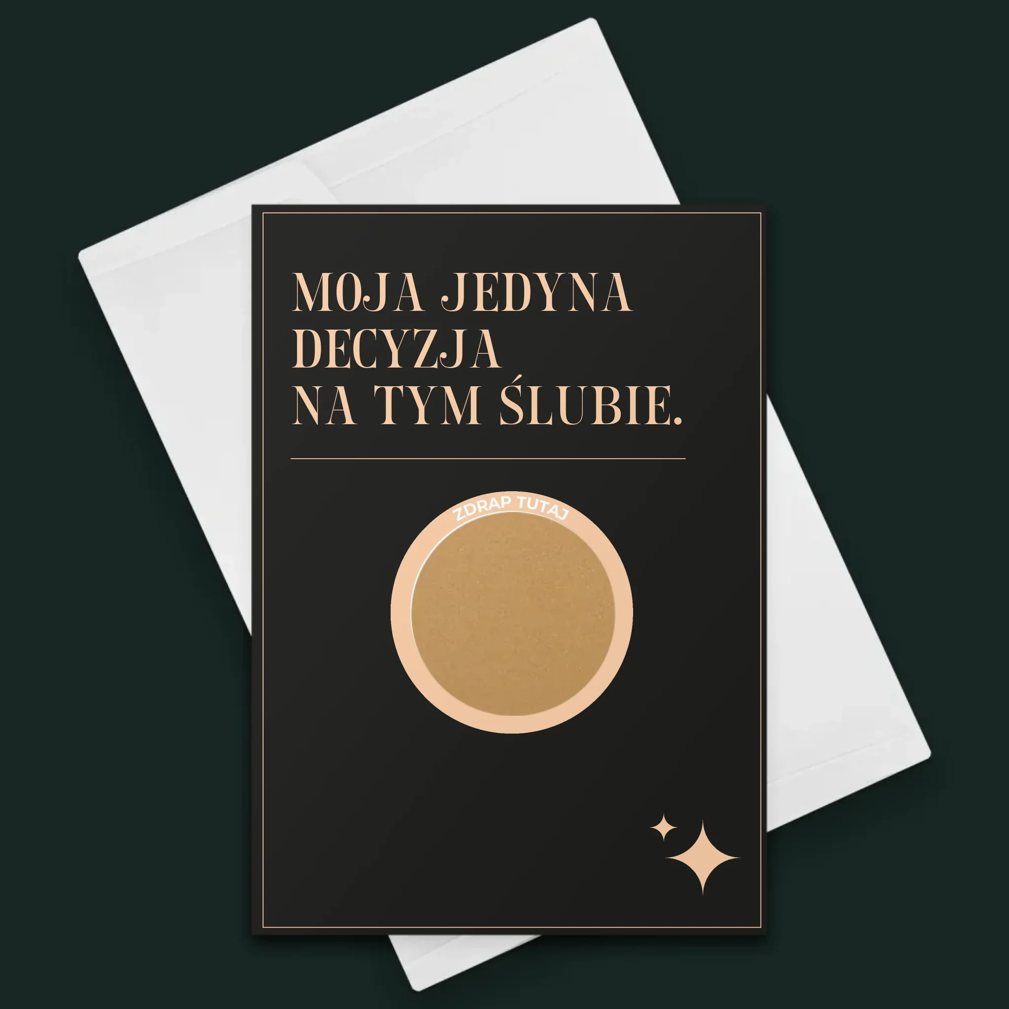 Imię i Podpis: Moja Jedyna Decyzja - Kartka z Życzeniami - Image 7
