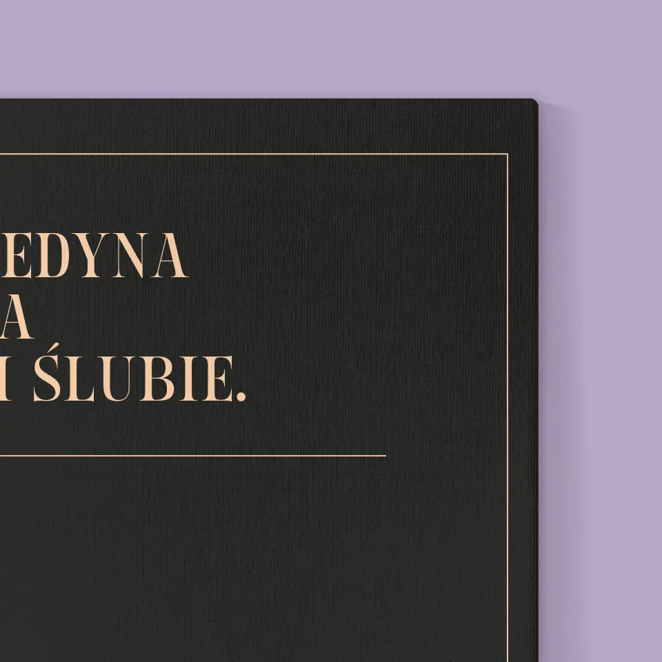 Imię i Podpis: Moja Jedyna Decyzja - Wydruk Obramowany - Image 14