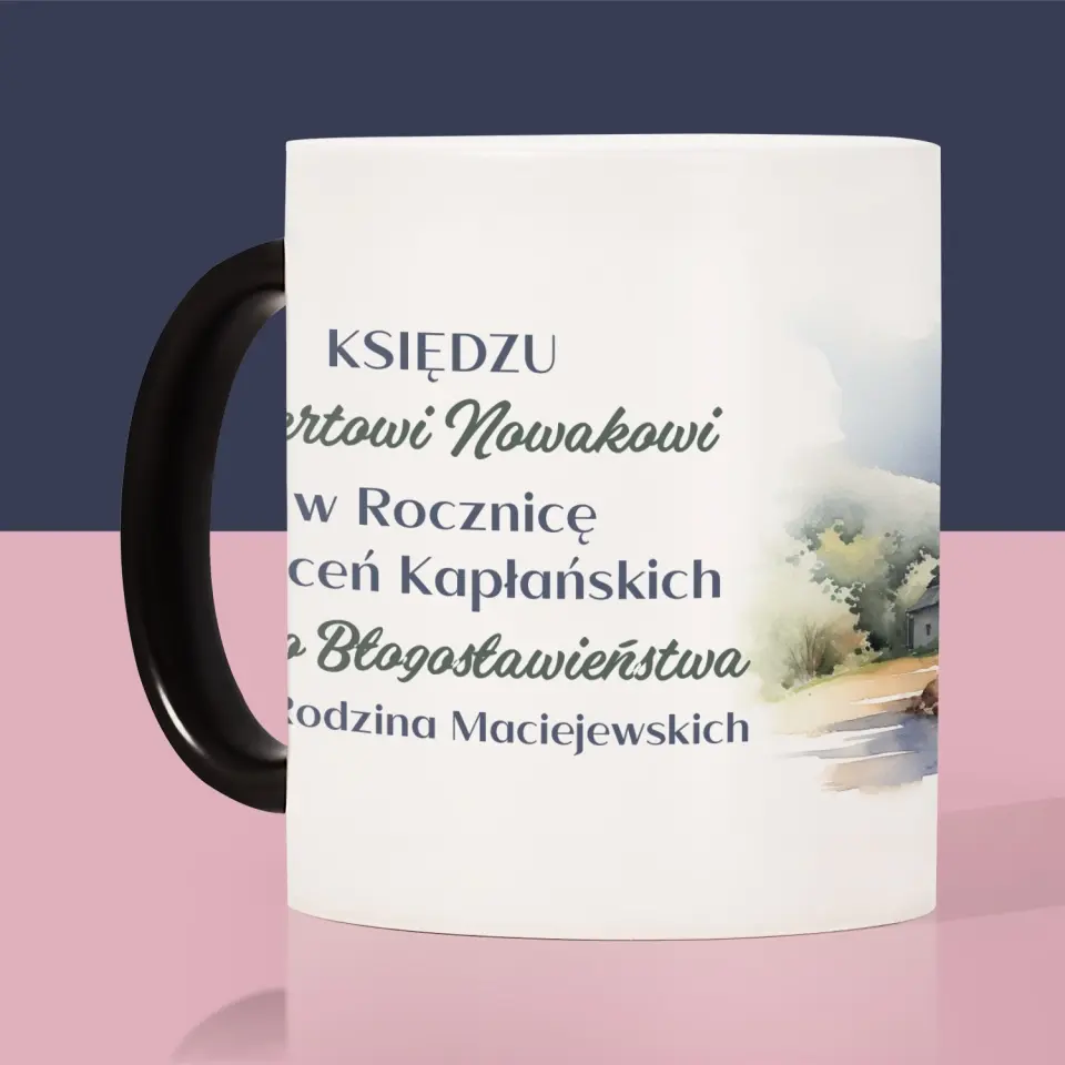 Imię i Podpis: Rocznica Święceń Kapłańskich - Kubek z Nadrukiem - Image 7