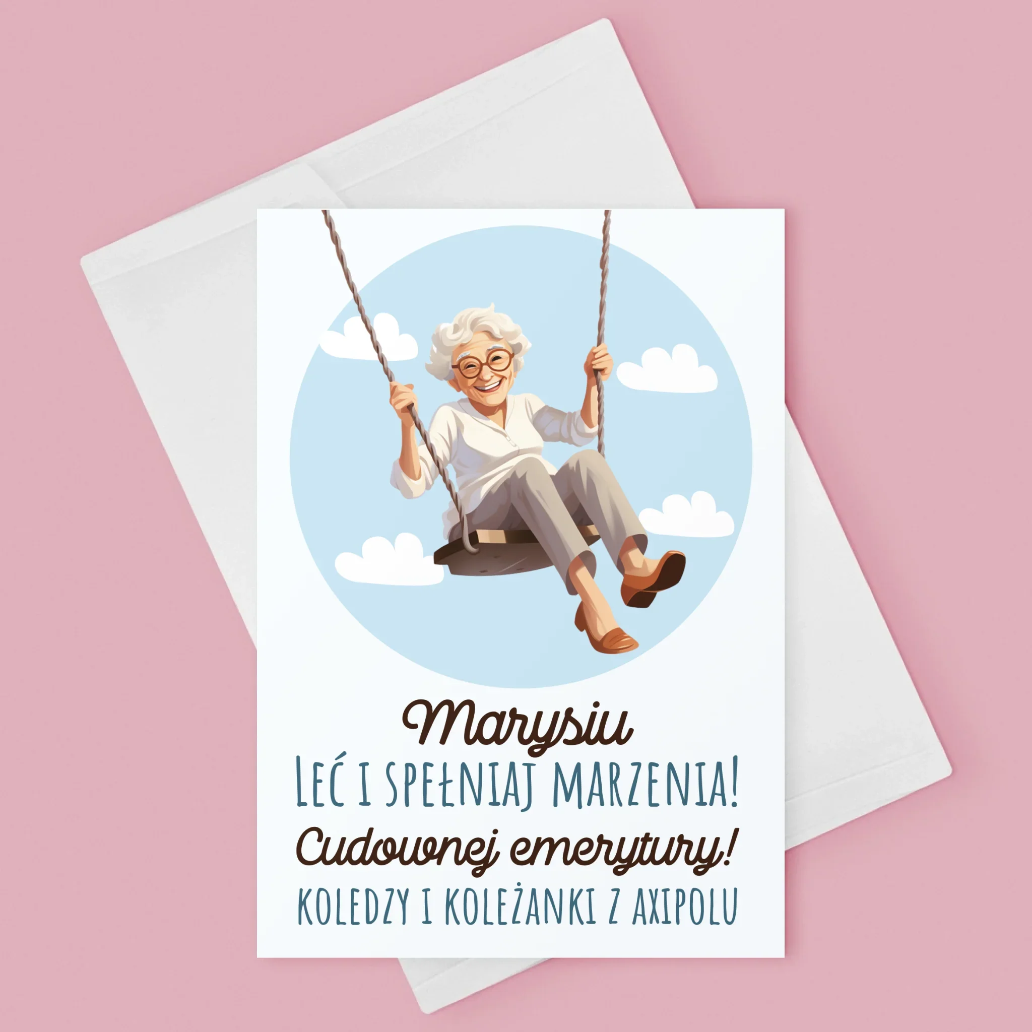Imię i Podpis: Spełniaj Marzenia - Kartka z Życzeniami - Image 3