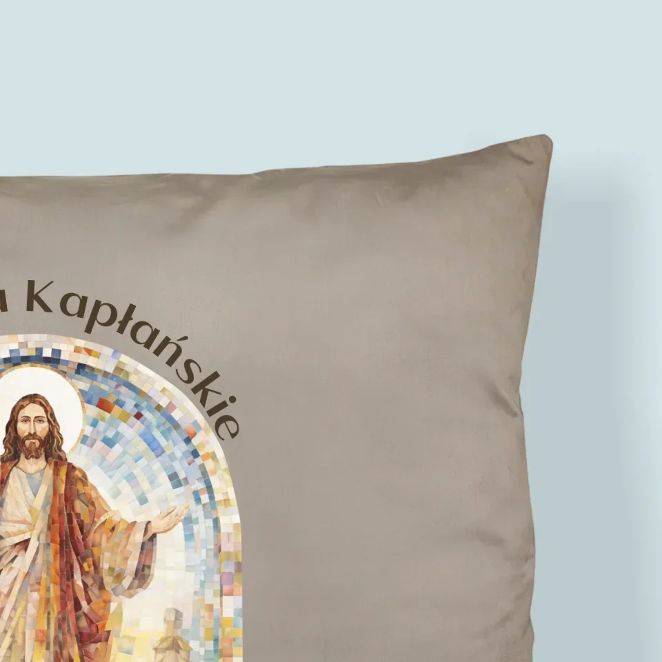 Imię i Podpis: Święcenia Kapłańskie - Personalizowana Poduszka - Image 2