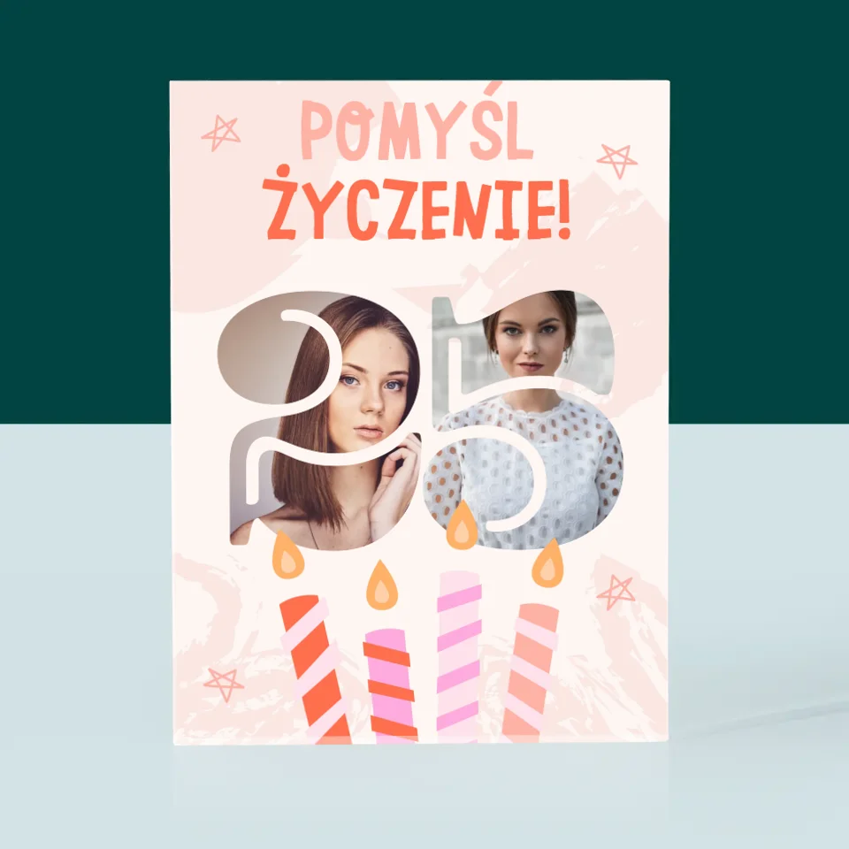 Imię i Podpis: Szczęśliwej Emerytury - Kartka z Życzeniami - Image 3