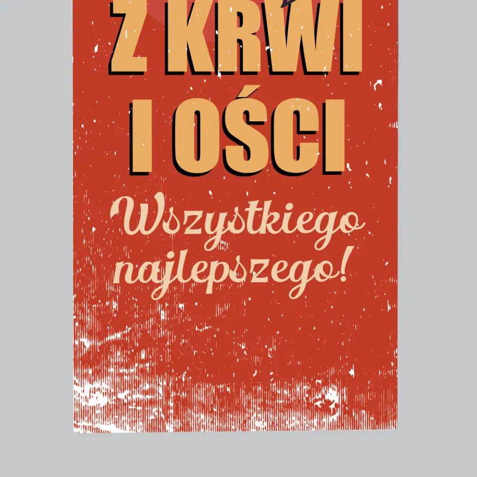 Imię i Podpis: Wędkarz z Krwi i Ości - Magnes Na Lodówkę - Image 4