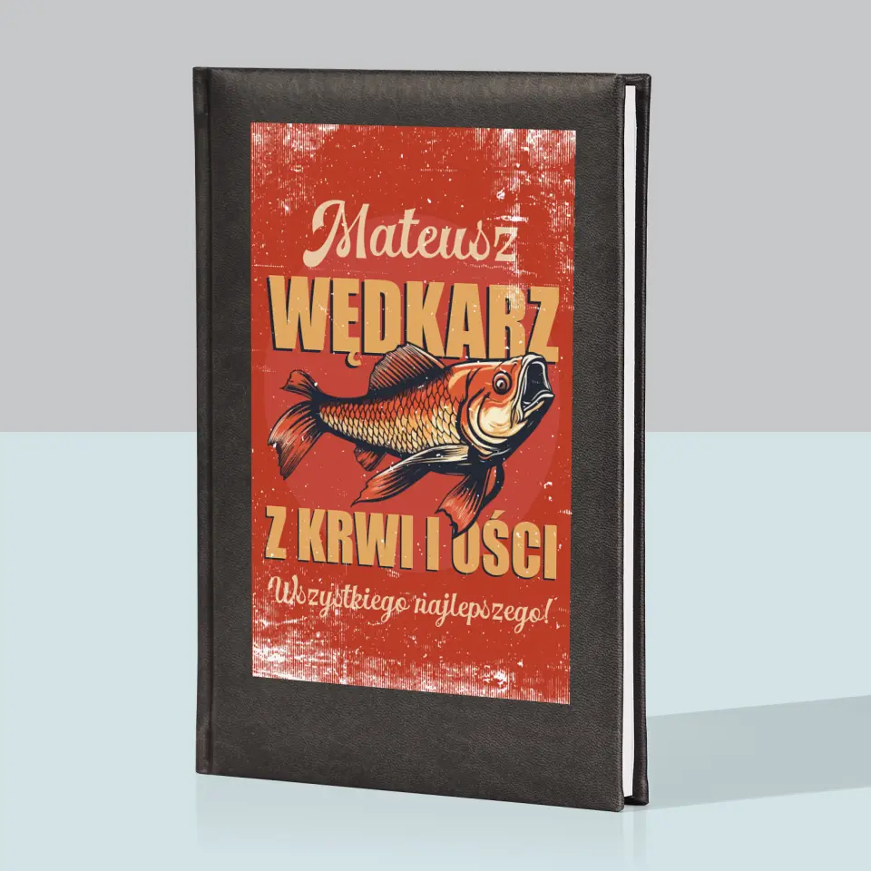 Imię i Podpis: Wędkarz z Krwi i Ości - Notes Książkowy - Image 6