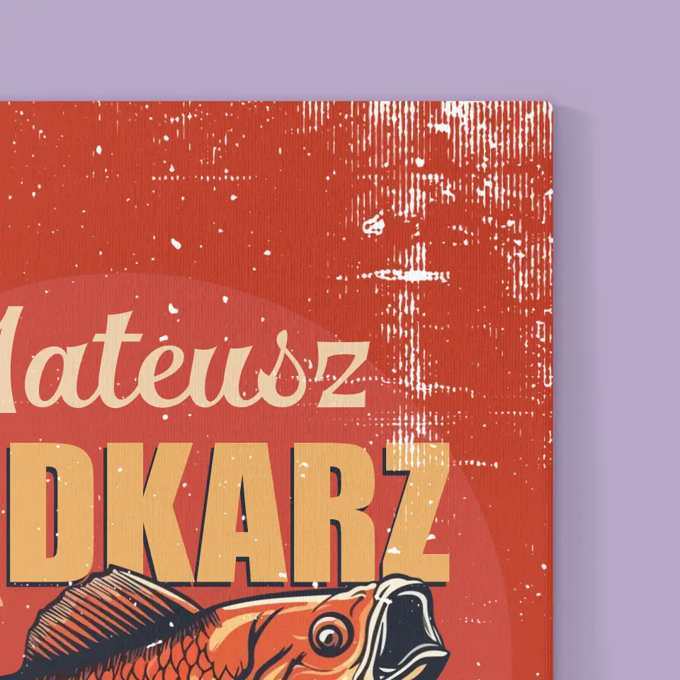 Imię i Podpis: Wędkarz z Krwi i Ości - Wydruk Obramowany - Image 14
