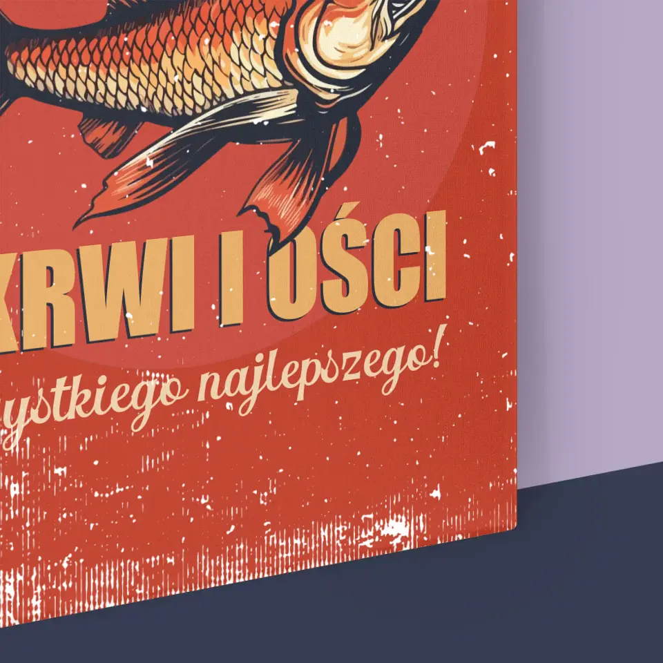Imię i Podpis: Wędkarz z Krwi i Ości - Wydruk Obramowany - Image 16