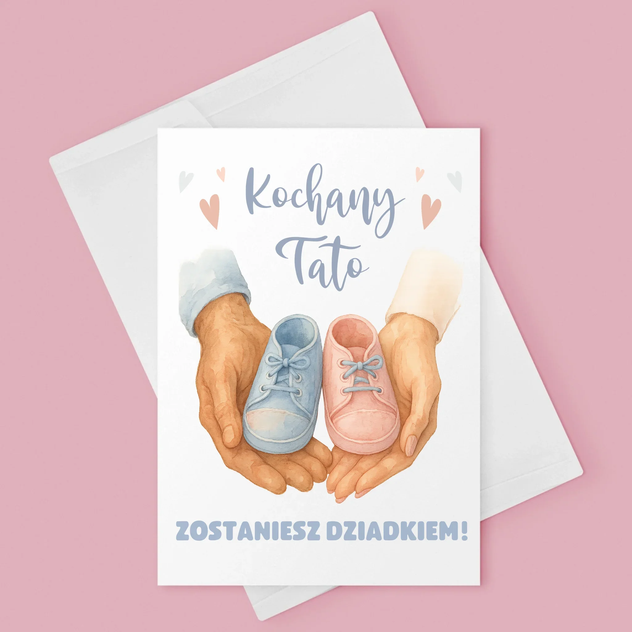 Imię i Podpis: Zostaniesz dziadkiem - Kartka z Życzeniami - Image 3