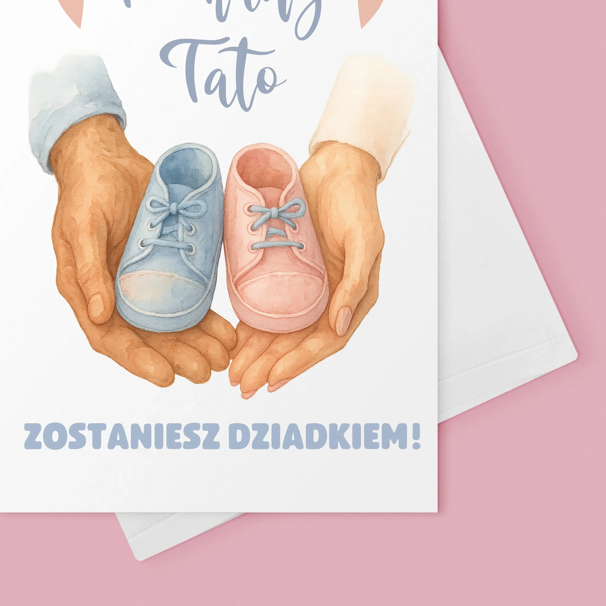 Imię i Podpis: Zostaniesz dziadkiem - Kartka z Życzeniami - Image 4