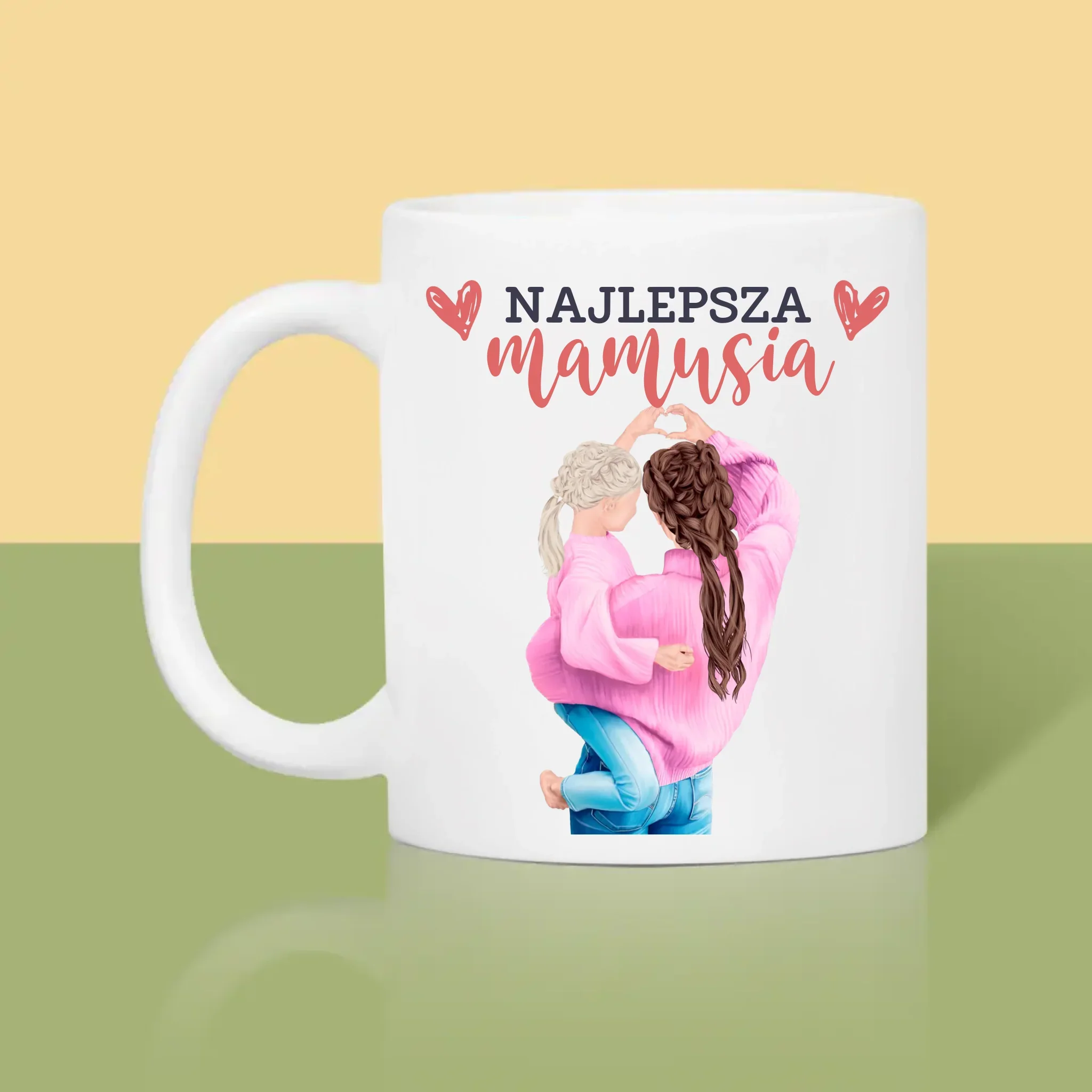 Kreator: Najlepsza mamusia dedykacja - Kubek z Nadrukiem - Image 3