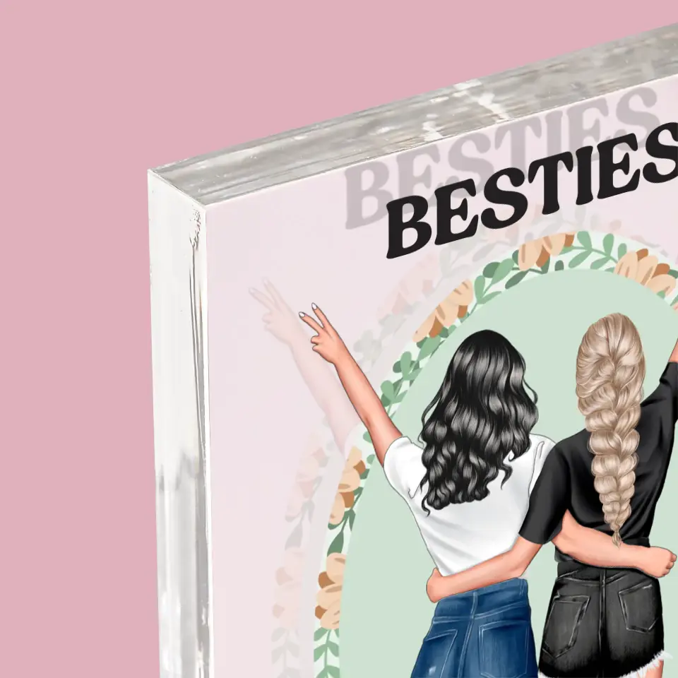 Kreator Postaci: Best Friends - Blok Akrylowy z Nadrukiem - Image 4