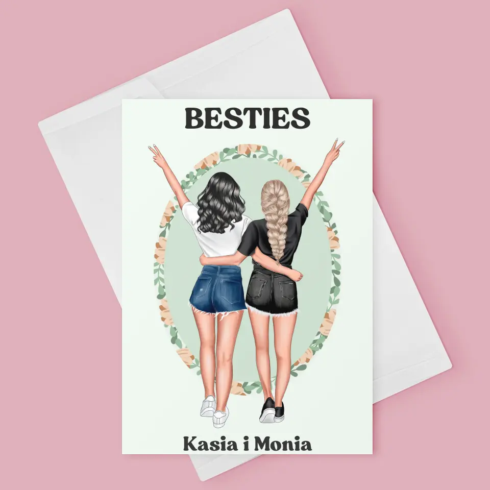 Kreator Postaci: Best Friends - Kartka z Życzeniami - Image 3