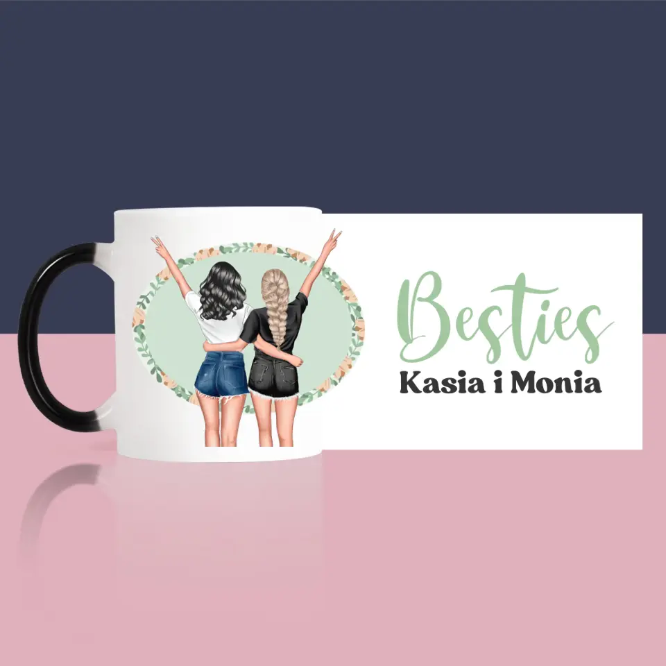 Kreator Postaci: Best Friends - Kubek z Nadrukiem - Image 9
