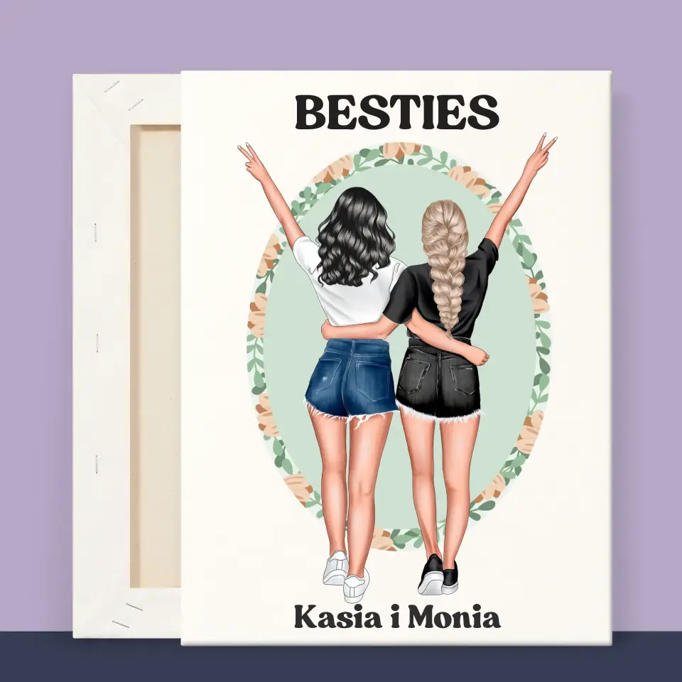 Kreator Postaci: Best Friends - Wydruk Obramowany - Image 11