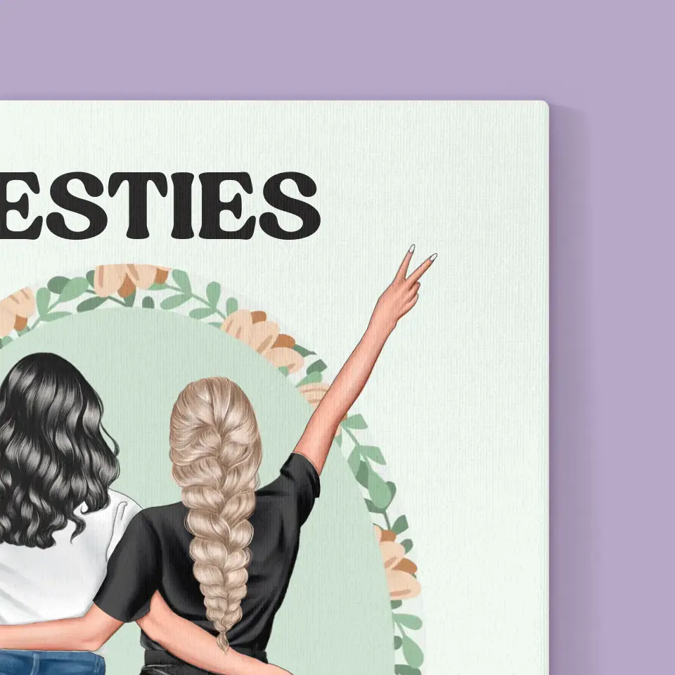 Kreator Postaci: Best Friends - Wydruk Obramowany - Image 14