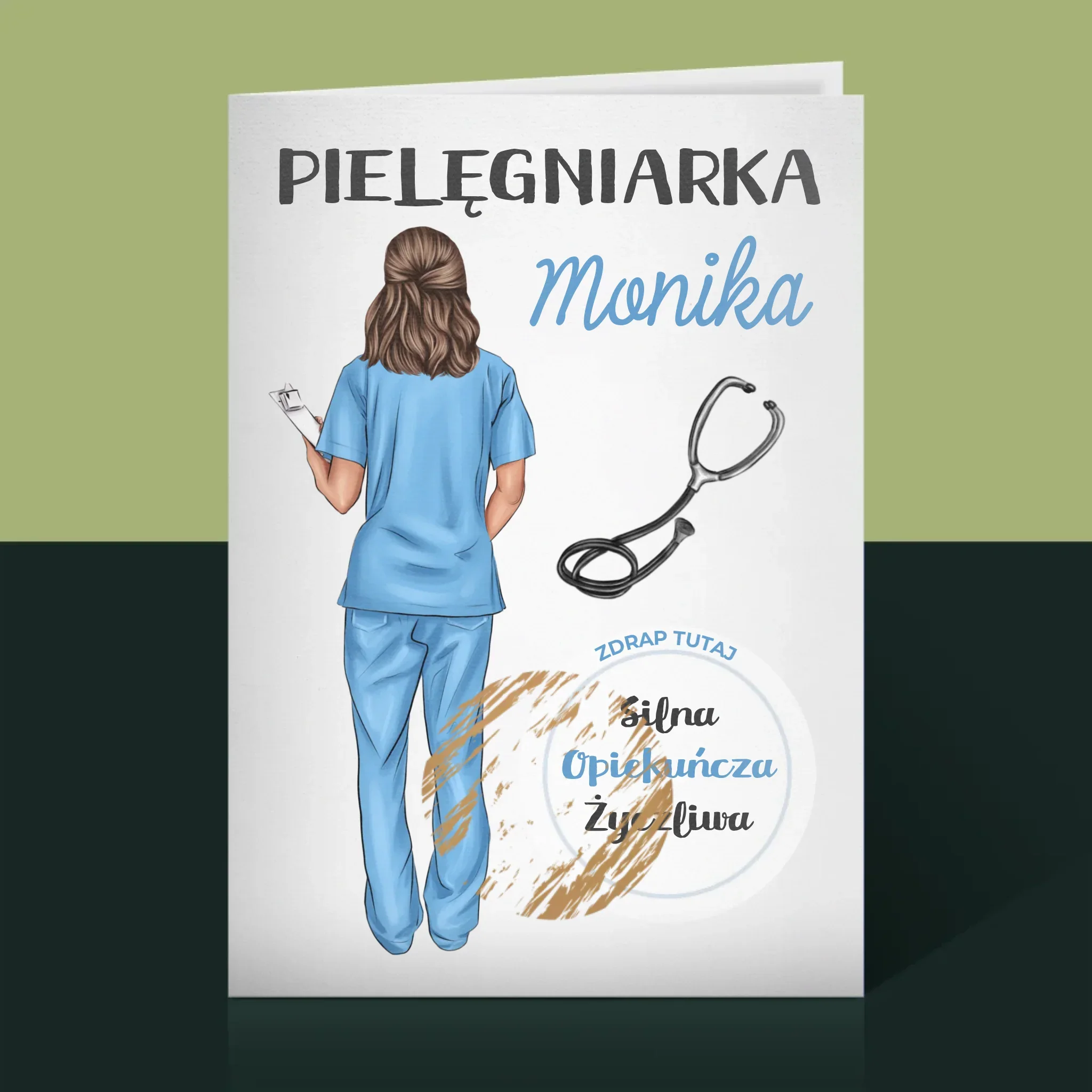 Kreator Postaci: Cechy Pielęgniarki - Kartka Z Życzeniami - Image 5