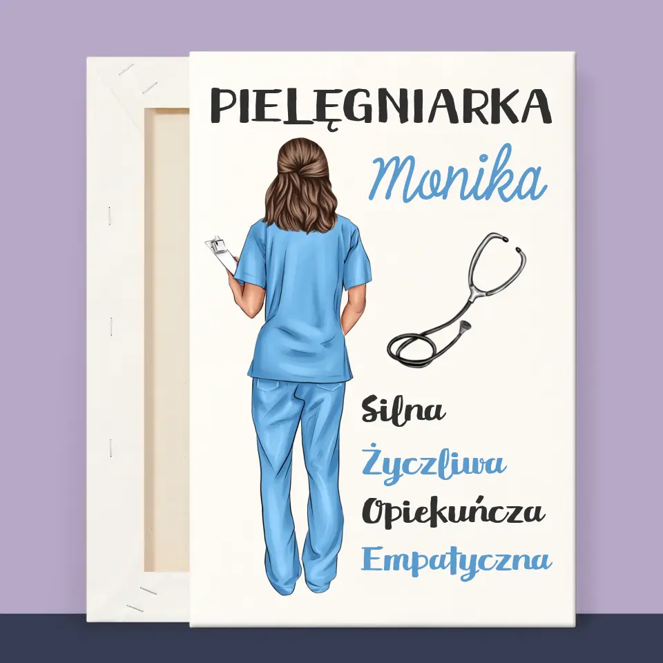 Kreator Postaci: Cechy Pielęgniarki - Wydruk Obramowany - Image 12