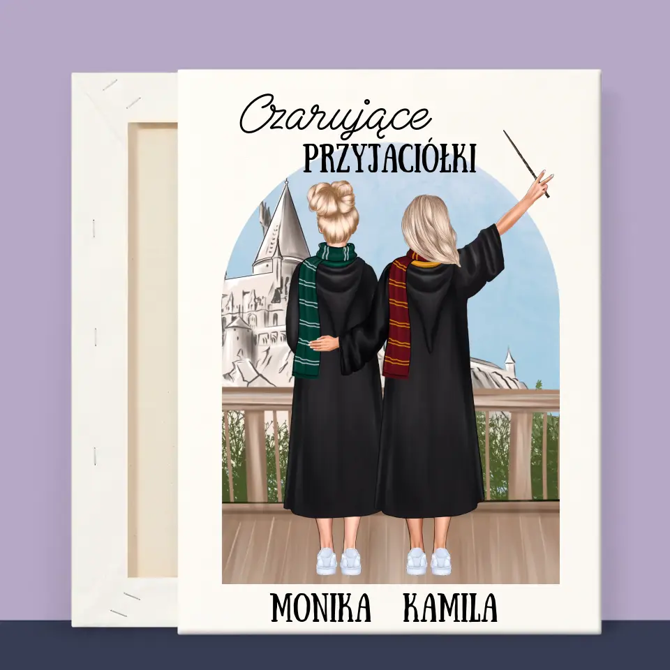 Kreator Postaci: Czarujące Przyjaciółki - Wydruk Obramowany - Image 11