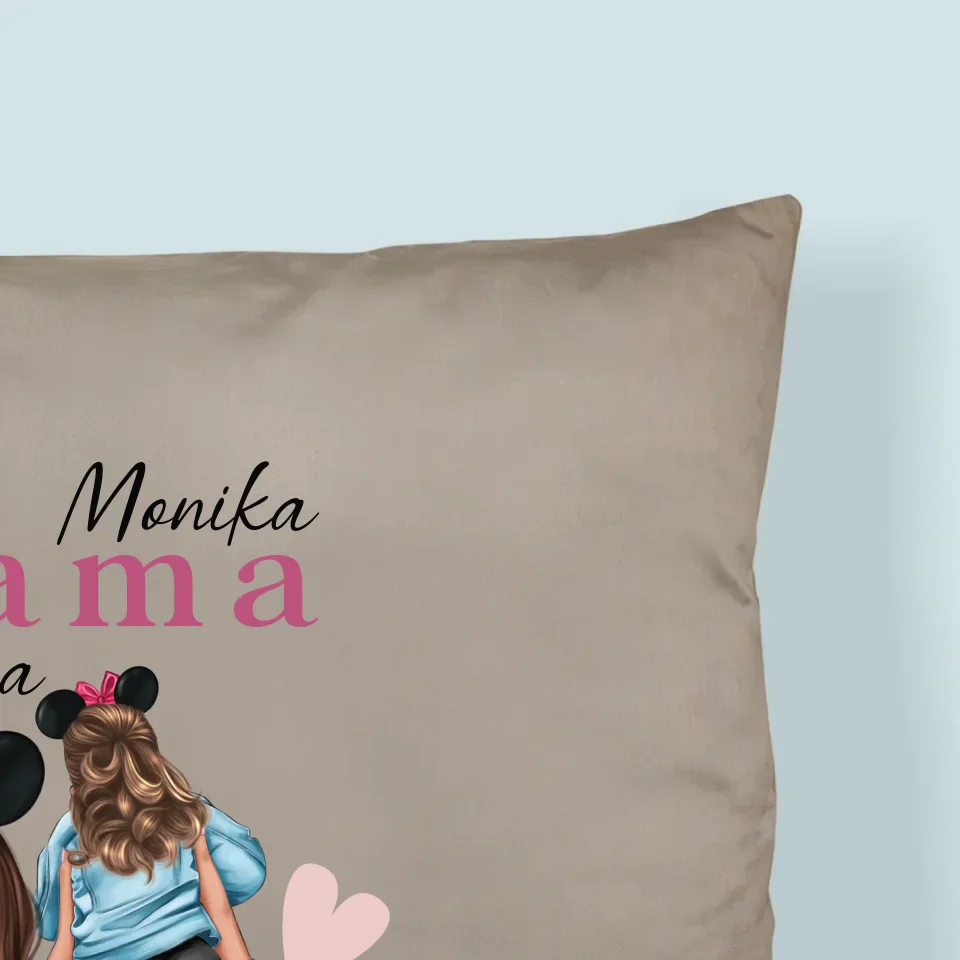 Kreator Postaci: Idealna Mama - Personalizowana Poduszka - Image 2