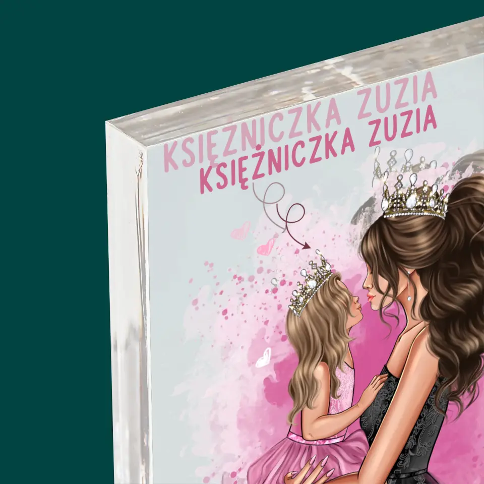 Kreator Postaci: Księżniczka Mamusi - Blok Akrylowy - Image 4