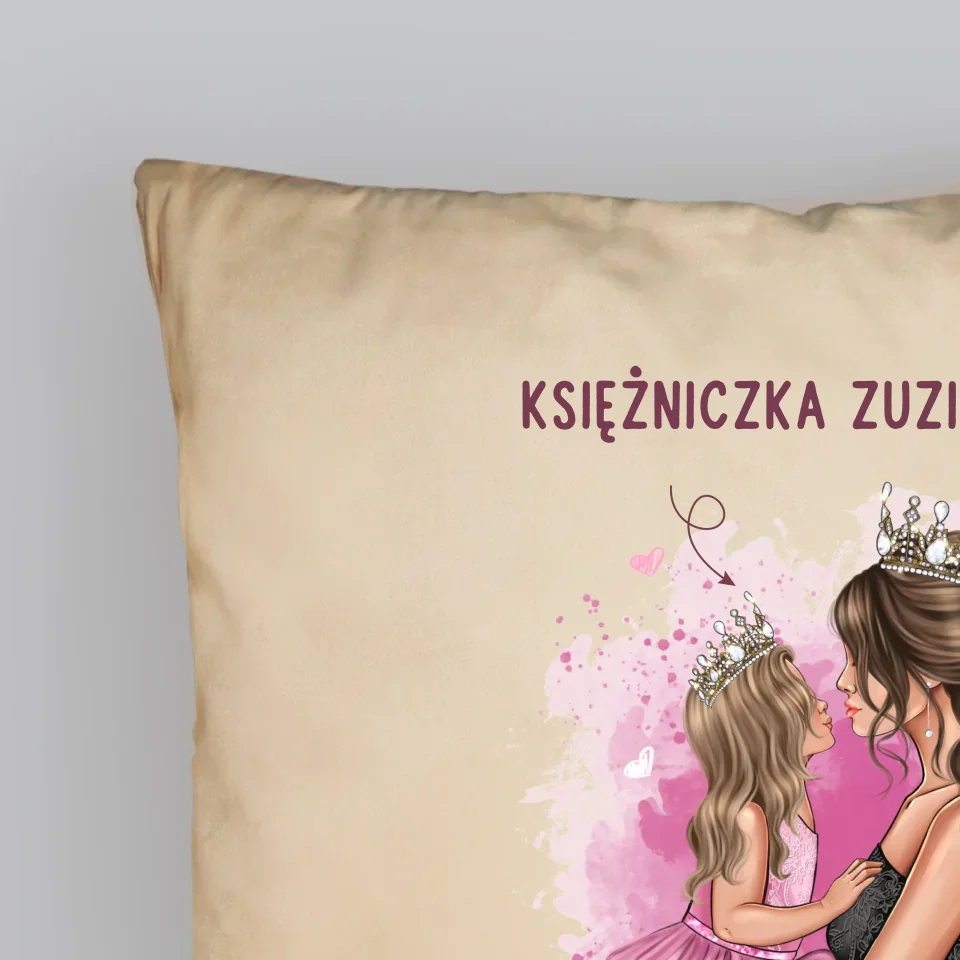 Kreator Postaci: Księżniczka Mamusi - Personalizowana Poduszka - Image 5